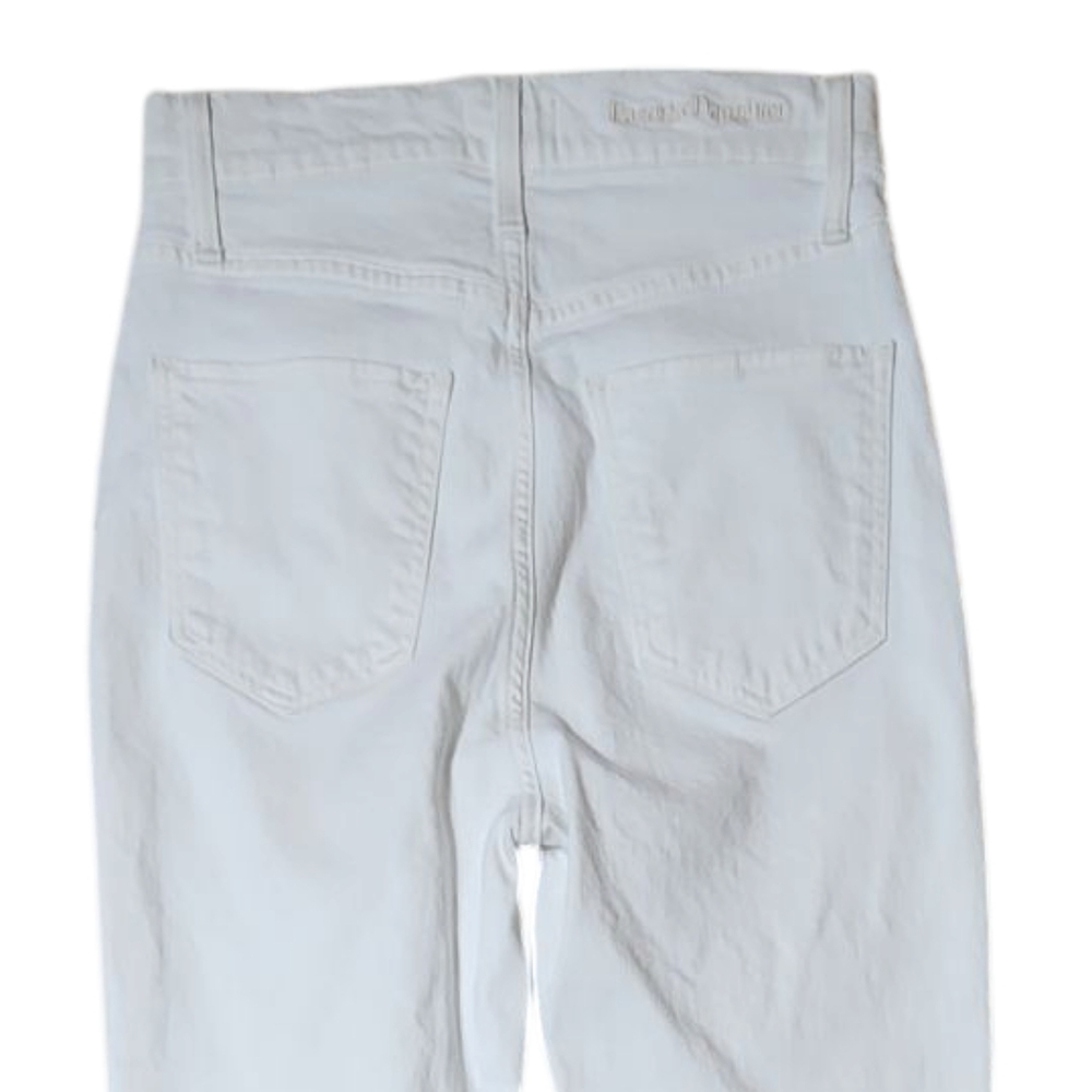 Favorite Daughter Valentina Tower High Rise Cigarette Jeans W27 Bahamas White - Picture 9 of 13